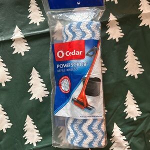 NWT- Power Scrub Refill - Blue and White mop head replacement